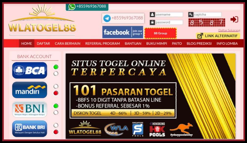 Togel Wla Adalah
, Wla Togel88 Login Daftar