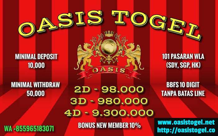 Togel Texas Day
, Oasistogel Daftar Member Baru