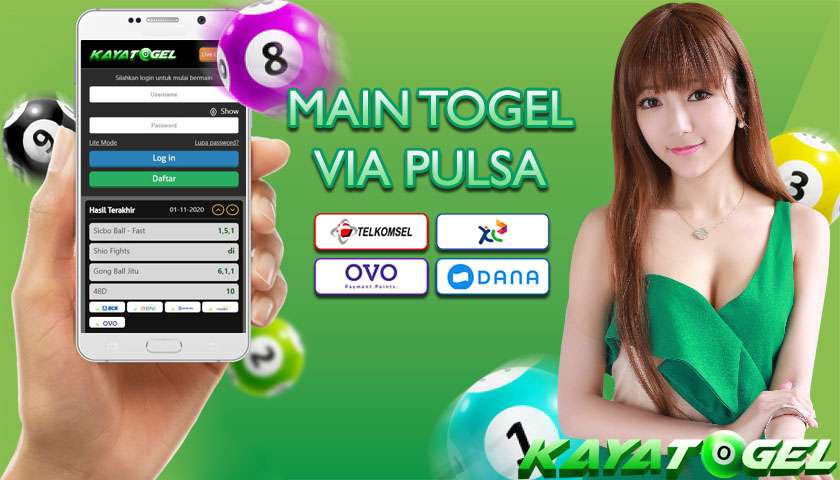 Togel Via Pulsa
, Bandar Togel Depo Via Pulsa Tanpa Potongan